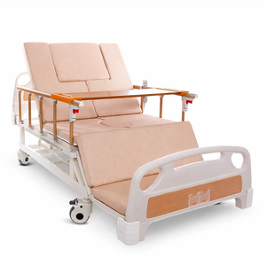 เตียงพยาบาลไฟฟ้าอเนกประสงค์สำหรับใช้ในบ้านและโรงพยาบาล พร้อมกระโถนเหล็กหนาพิเศษสำหรับการดูแลผู้สูงอายุ - Product Image 3