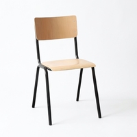 Meubles scolaires très vendus, salle de classe, salle de formation, bureau d'étude en bois et chaises avec tablette d'écriture pour enfants