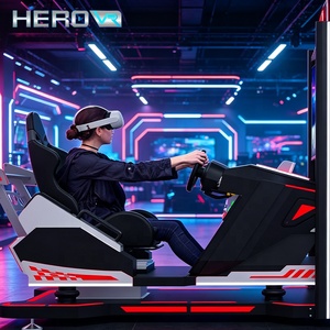 <span class=keywords><strong>Simulador</strong></span> de Carreras HEROVR Amigable con los Inversores, con Tablero de Instrumentos <span class=keywords><strong>Real</strong></span> para Parques de Entretenimiento - Product Image 2