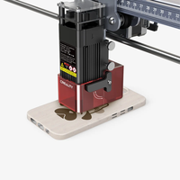 Vente en gros de graveur laser 5W CR-Laser Falcon Machine de gravure 400*415mm haute précision 10000 mm/min vitesse graveur en stock