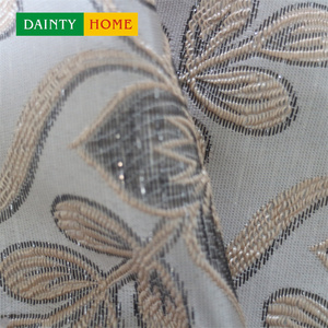 Bán Buôn Màu Sắc Khác Nhau Jacquard Dệt Màn Rèm Sang Trọng Hoa Thiết Kế Màn Rèm Cho Phòng Khách - Product Image 6