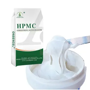 HPMC 하이드 록시 프로필 메틸 셀룰로오스 분말 HPMC 증점제 및 안정제 건축, 건물, 모르타르, 시멘트에 사용하기 쉬운
