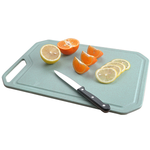 Amazon Hot Eco-friendly BPA Free Natural Straw Cutting Board Wheat Fiber Chopping Board plastic chopping board set