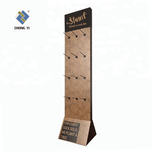 Preisgünstige Boden-Kartonständer mit Haken für Brillen/Hüte/Socken/Schals für den Einzelhandel - Product Image 1