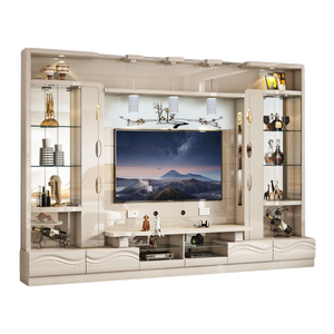 Meuble TV de luxe Meuble mural design moderne pour centre de divertissement Meuble de salon - Product Image 2