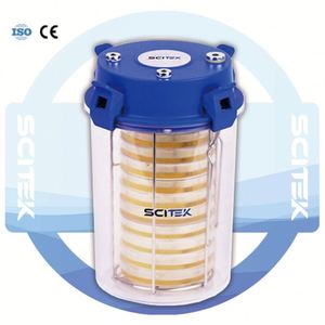 Scitek PMMA โถแบบไม่ใช้ออกซิเจนที่มีความเรียบเนียนสูงขายึดสแตนเลสความจุ1.35L สามารถปรับแต่งได้รับประกัน2ปี - Product Image 4