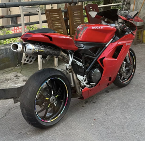 Motocicleta Deportiva <span class=keywords><strong>Ducati</strong></span> 848 Super Usada, Motor de Gasolina de 848cc, Bicilíndrico en L, Refrigeración Líquida, 123HP, para Carreras en Carretera - Product Image 5