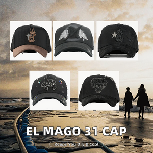 Gorra de Béisbol Deportiva de 5 Paneles, 100% Algodón, Impermeable, con Bordado Personalizado, Modelo Original 31 Hats, Nueva Calidad, OEM ODM - Product Image 2