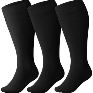 Thickened Polyester Spandex Knitted Breathable Striped Professional Softball Baseball <b>Socks</b> ODM Knee High Non-slip Shock - Product Image 3