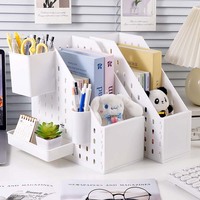 Dossier personnalisé multifonctionnel porte-documents de bureau boîte à fichiers étagère de rangement rangement de fichiers organisateur de bureau porte-revues