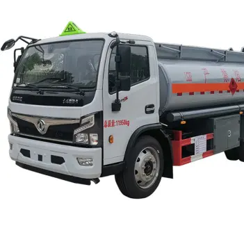 Made in Hubei bangladesh diesel gasoline oil tanker truck mobile international fuel tank truck