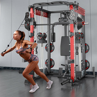 Station d'entraînement multifonctionnelle en acier pour musculation complète, équipement de gym pour la musculation des pectoraux, des bras et des muscles