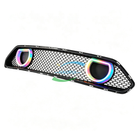 Nouvelle grille de voiture éclairée avec commande RGB par application, prix direct usine