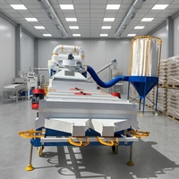 Machine de nettoyage des grains pour blé, sorgho, graines de tournesol avec écran à vent multifonctionnel et double séparateur à gravité