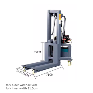 Forklift Kecil Portabel Lepas Pasang 300kg1.6m untuk Pengangkatan Lampu Panggung dan Speaker, Cocok untuk Memuat dan Memunggah Barang di Minivan - Product Image 3