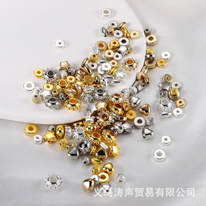 Accessoires de bijoux DIY, perles en résine plastique de 10 mm avec trou pour fournitures de bricolage - Product Image 2