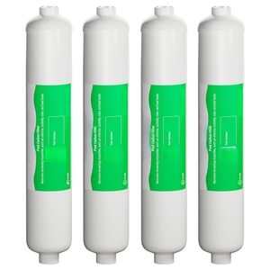 Cartouche filtrante jetable en bloc de carbone CTO 10 pouces 75 GPD pour purificateur d'eau par osmose inverse pour usage domestique et hôtelier - Product Image 1