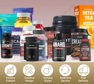 Kunden spezifisches Logo Hochwertige Sporte rnährung Gym Supplements Mass Gainer Whey Protein Isolate Bulk