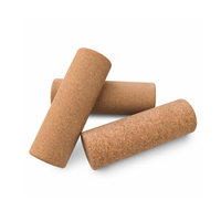 Rodillos de Espuma para Gimnasio de Corcho Natural Ecológico de Alta Densidad NB-TC de Time-Create, Rodillos de Yoga de Calidad para Relajación y Alivio Muscular