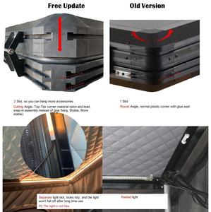 <span class=keywords><strong>Tente</strong></span> <span class=keywords><strong>de</strong></span> toit à clapet pour 4 personnes, cadre en alliage d'aluminium, imperméable à l'eau, double couche, quatre saisons, échelle <span class=keywords><strong>de</strong></span> camping, manteau en <span class=keywords><strong>toile</strong></span> PU - Product Image 3