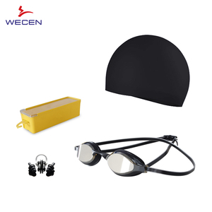 La competencia profesional gafas deportivas anti-niebla protectoras UV PC lente gafas de natación de carreras - Product Image 6