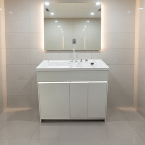 Mueble de Baño para Mascotas, Lavabo de Acrílico Ecológico, Resistente al Agua, de Lujo, para Perros y Gatos - Product Image 1