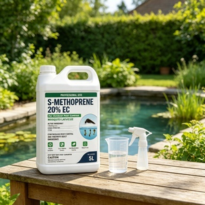 S-Methoprene 20% Concentrado Emulsionable IGR, Inhibidor de Larvas de Insectos, Insecticida para Sistemas de Drenaje - Product Image 5