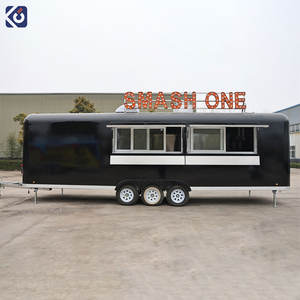 CAMPTRL Remorque de restauration rapide entièrement équipée pour hot-dogs et pizzas, chariot à hot-dogs, camion de café et de restauration avec cuisine complète à vendre aux États-Unis - Product Image 1