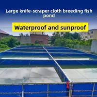 Bâche multifonctionnelle épaissie, imperméable, anti-UV et résistante à la pluie, pour camion, piscine et bassin, enduite de PVC, vente en gros