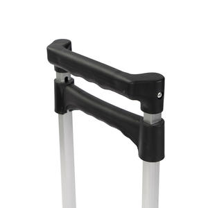 Hitree troli Supermarket bisu, troli belanja lipat Aluminium portabel untuk membawa bagasi - Product Image 5