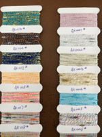 100% Polyester Knot Yarn Section Dyed Fancy Yarn for Knitting Available in Stock