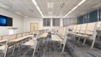 NOUVEAU College Study School Table avec bibliothèque Student Desk and Chair Products Mobilier de classe moderne
