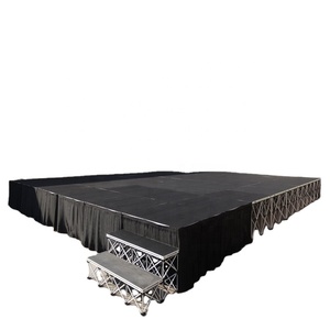 Estructura de escenario de aluminio Monitor Altavoz Etapa activa para Iglesia - Product Image 2