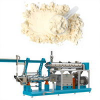 Ligne d'extrusion de poudre nutritive de farine de riz commerciale en acier inoxydable à haute efficacité