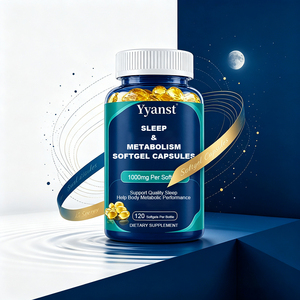 Capsules molles Sommeil & Métabolisme 1000mg 120 unités – Favorise un sommeil de qualité, améliore les performances métaboliques – Produit de santé OEM/ODM - Product Image 2