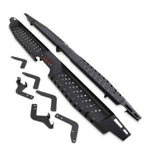 Estribos Laterales para Hilux Colorado Silverado Revo Vigo 2005-2026, Barras Nerf de Acero Resistentes <span class=keywords><strong>4x4</strong></span> - Product Image 2