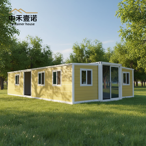 20-футовый 40-футовый роскошный сборный стальной контейнерный дом, складной, мобильный, расширяемый, передвижной дом, мобильные сборные дома - Product Image 1