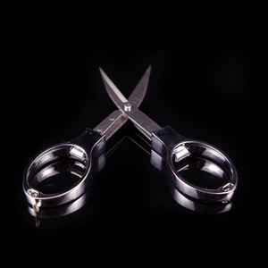 Tijeras telescópicas para pesca, tijeras de acero inoxidable en forma de ocho para cortar líneas de pesca, uso en exteriores - Product Image 1