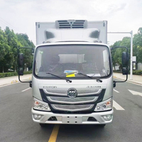 FOTON AUMARK CAMION FREEZER Euro 3 4L 130HP 5-7 tonnes Congélateur Caméra arrière réfrigérée Boîte de direction gauche Camion Van à vendre
