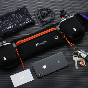 Riñonera Multifuncional para Fitness y Deportes al Aire Libre, Personalizable, Impermeable, Ajustada, con Soporte para Botella de Agua y Móvil - Product Image 6