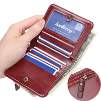 Dompet Wanita Desain Baru 2026, Tas Dompet Pendek Retro Wanita Laris Manis, Dompet Kartu Sederhana Modis, Dompet Koin Bermerek