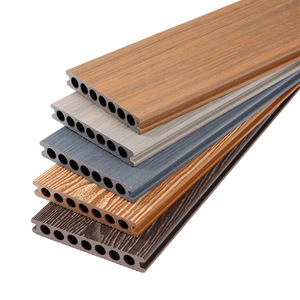 Piso WPC sàn gạch ngoài trời hồ bơi Gỗ nhựa composite Board Bảng điều khiển bên ngoài 3D nổi sàn WPC decking giá - Product Image 2