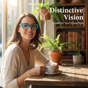 OEM ODM トレンディなキャットアイメガネ、本物のターコイズ鉱物脈模様入り、プレミアムカスタムアセテートシートフレーム、卸売対応 - Product Image 2