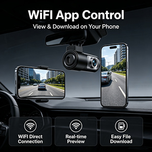 Z30 Mini WiFi Araç Kamerası 2K QHD Gizli Araç DVR'ı 360 °   Arabalar ve SUV'lar için Döndürülebilir Döngü Kaydı Gece Görüşü Düşük Bozulma Oranı - Product Image 3