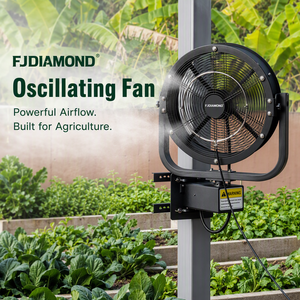 Ventilador Industrial de Nebulización de 800 mm, 220 V, IP65, para Invernadero, Rociado de Agua, Montaje en Pared para Lugares Públicos, Ventilador Oscilante de Niebla - Product Image 4
