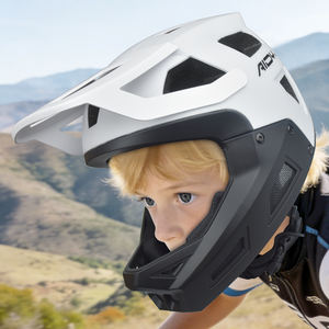 <span class=keywords><strong>Casco</strong></span> de Ciclismo de Montaña Integral con Visera, Certificado CE EN1078, para Descenso, MTB, <span class=keywords><strong>BMX</strong></span>, para Niños y Jóvenes - Product Image 1