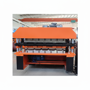 A la venta, tecnología exquisita, máquinas de techo de sujeción oculta, máquina formadora de rollos de doble capa - Product Image 1