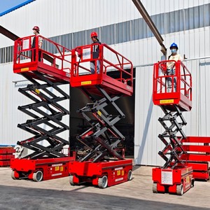 รถยกไฟฟ้าแบบสองแรงดัน 220V ระบบไฮดรอลิก สำหรับงานซ่อมบำรุงในโรงงาน ขนถ่าย ยก วางซ้อน และยกสูง - Product Image 1