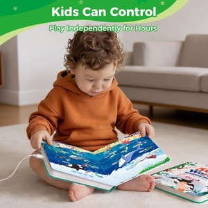 Livre sonore pour enfants <span class=keywords><strong>de</strong></span> 500 <span class=keywords><strong>mots</strong></span>, ressource d'apprentissage précoce, comprenant 500 <span class=keywords><strong>mots</strong></span> <span class=keywords><strong>de</strong></span> vocabulaire <span class=keywords><strong>anglais</strong></span> essentiels, en bois et papier - Product Image 2