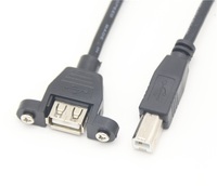 Cable de extensión USB 2,0 blanco de fábrica, Cable USB macho a hembra tipo AM a USB F, Material de cobre puro para uso en computadora de impresora